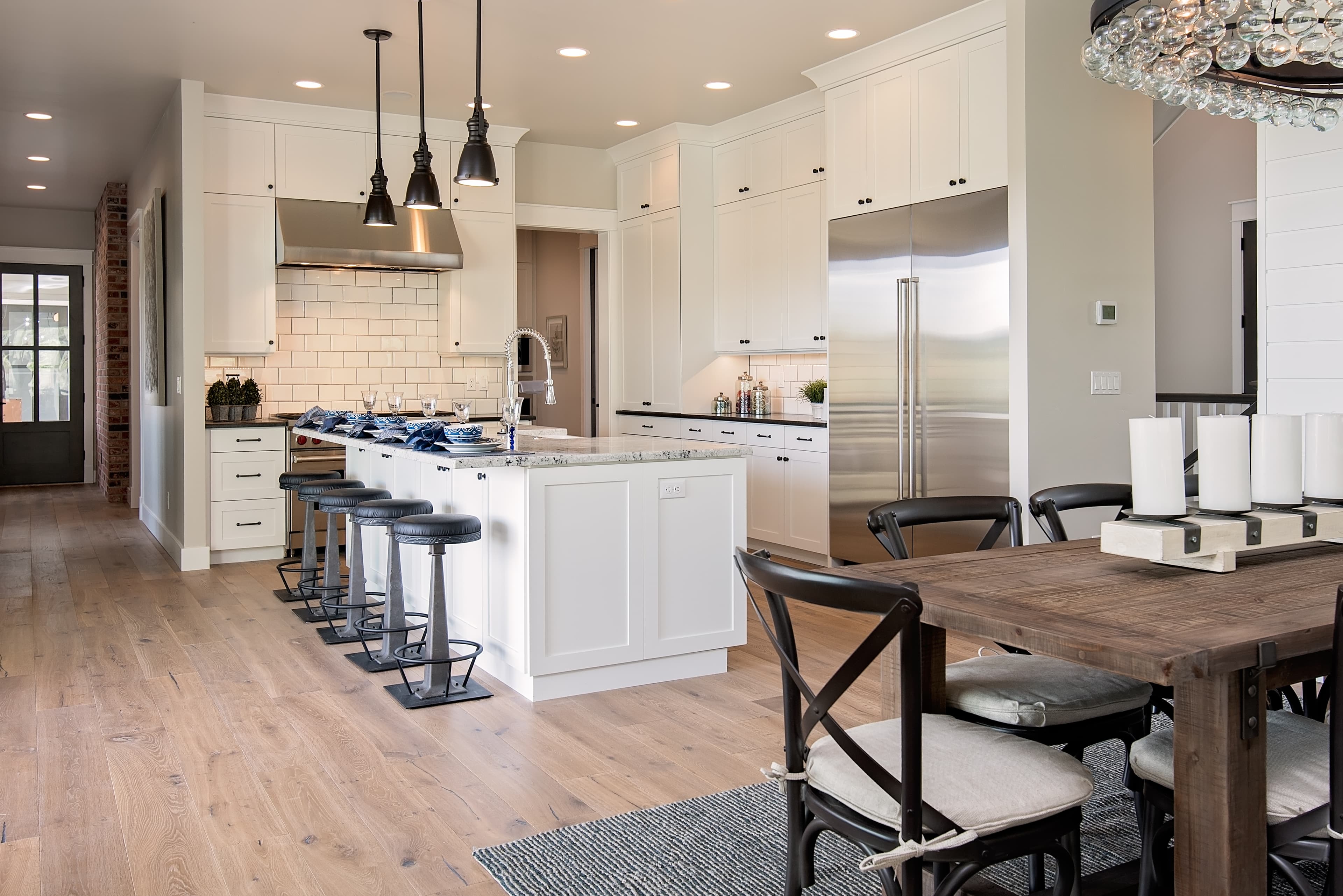 Custom granite kitchen countertops by Superior Stone Boise